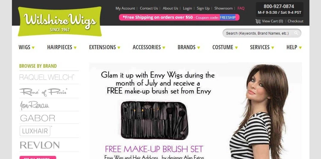 Wilshire wigs discount coupon code