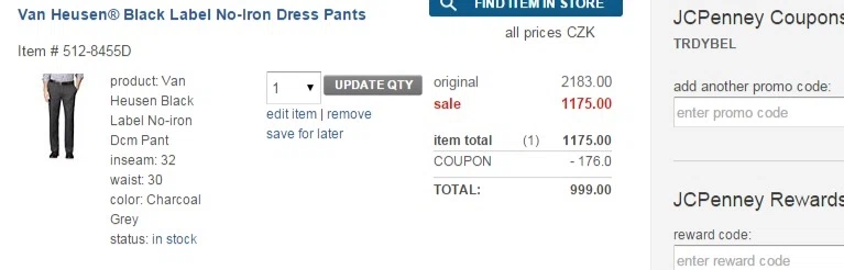 Van heusen coupon code