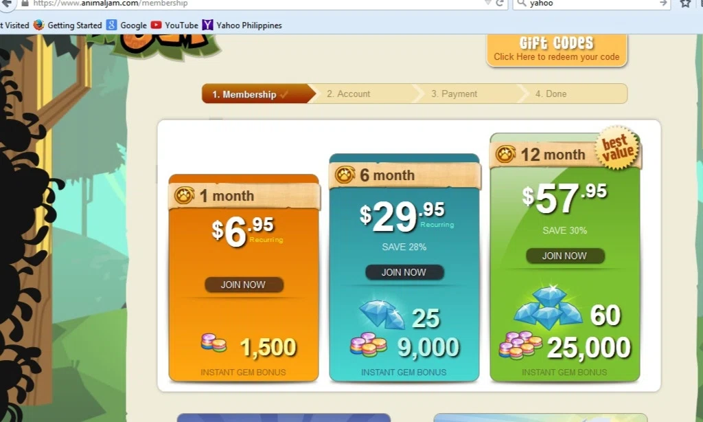 All animal jam coupon codes