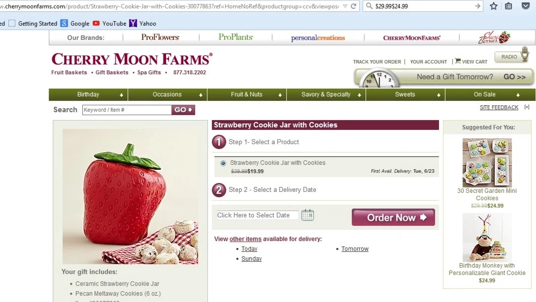 Cherry moon farms shipping coupon