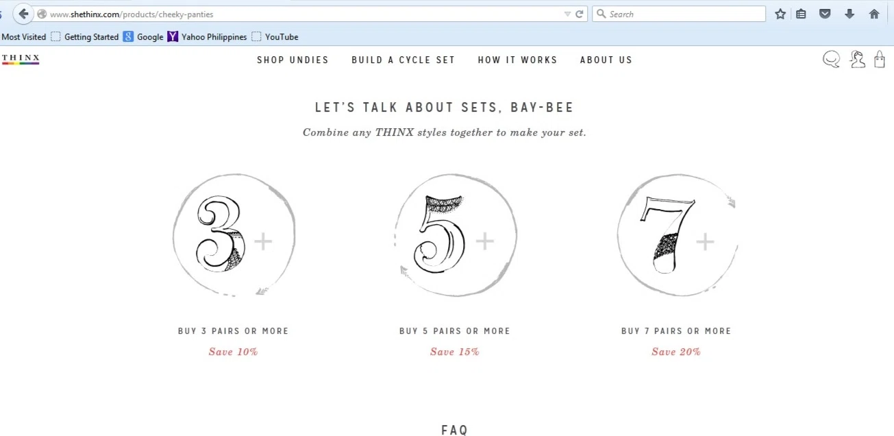 Thinx coupon code