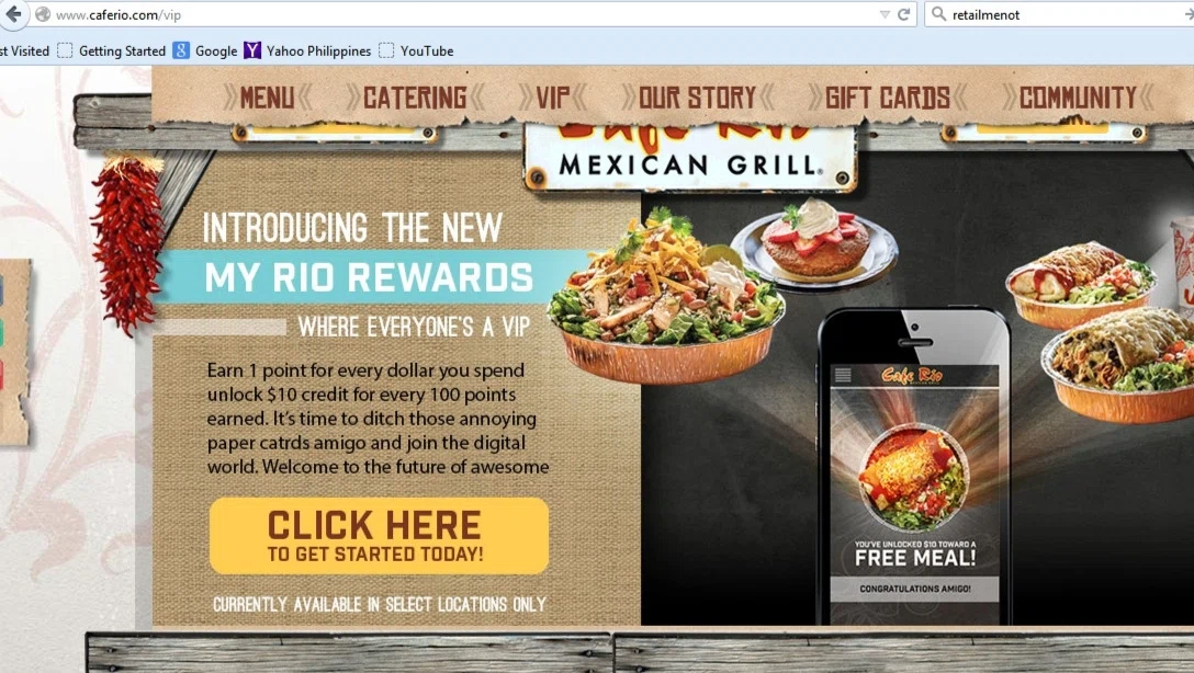 Cafe rio coupon code
