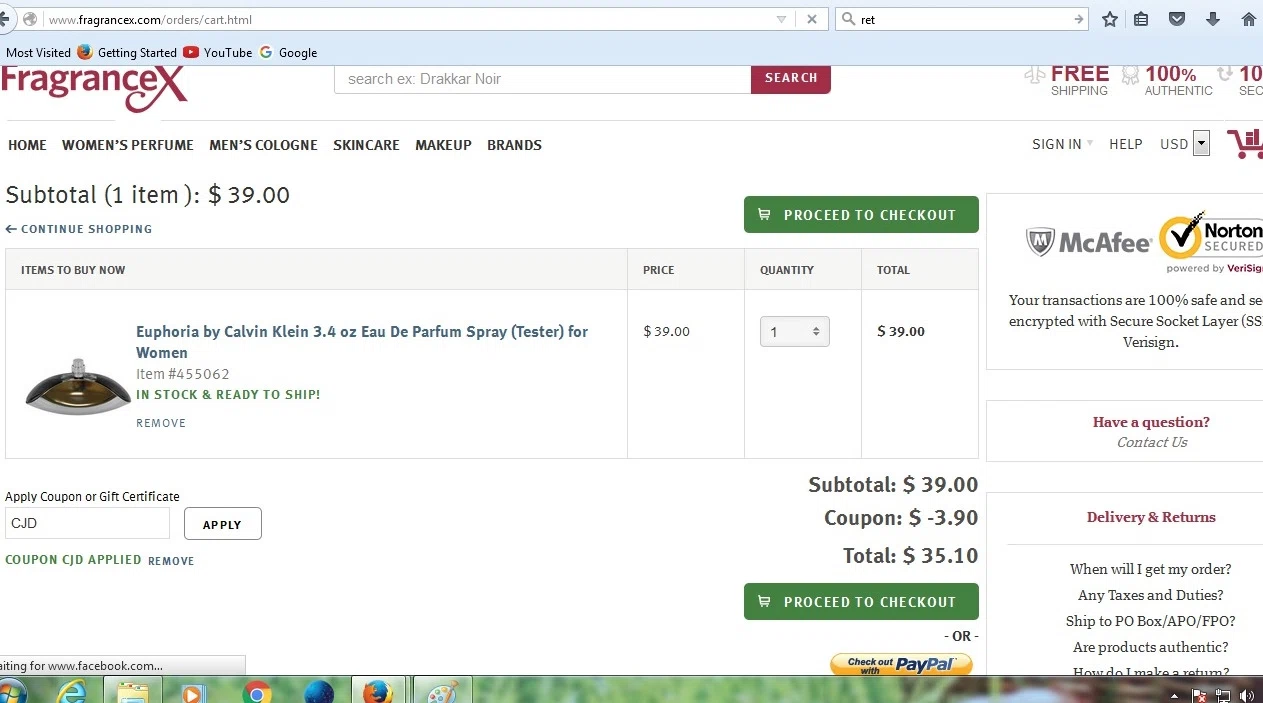 Fragrancex coupon code