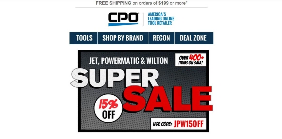 Cpo outlets coupon code