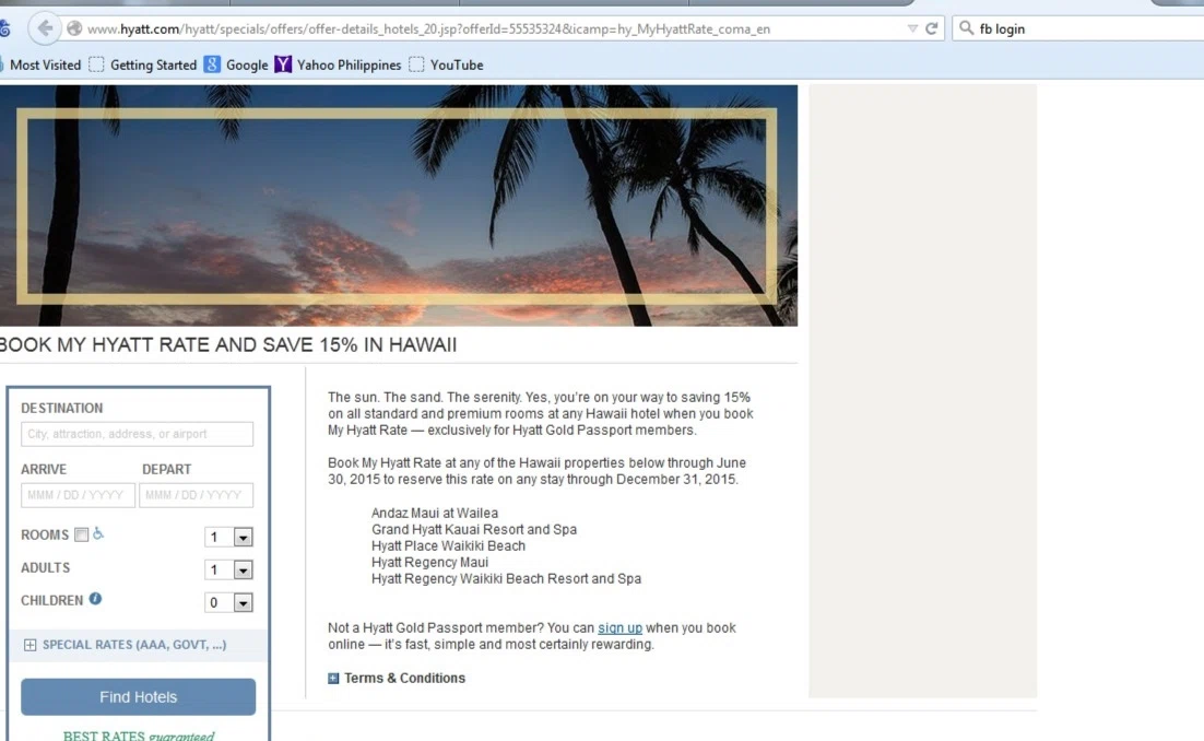 Hyatt coupon code