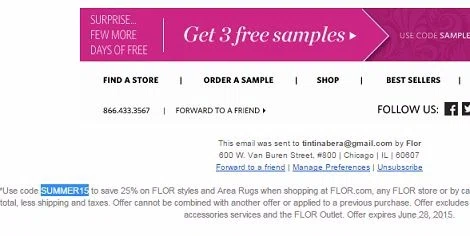 Flor coupon code