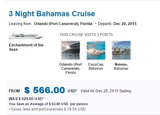 Royal caribbean coupon code