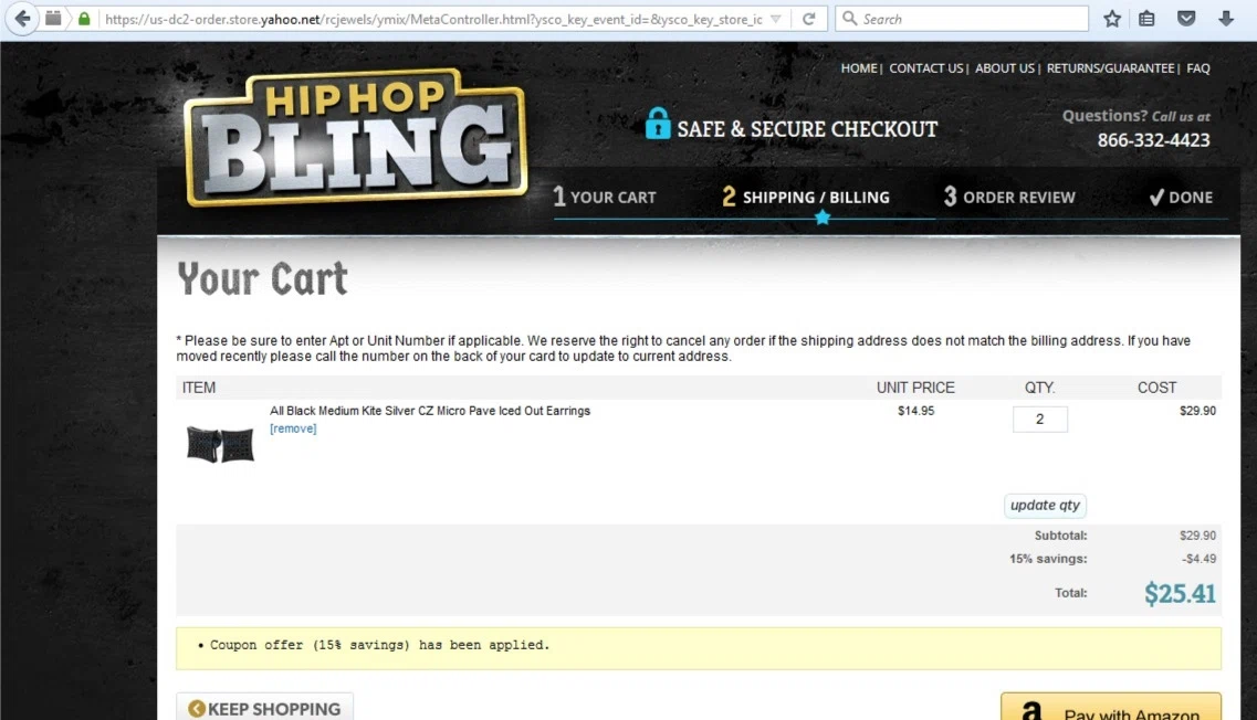 Hip hop bling coupon code