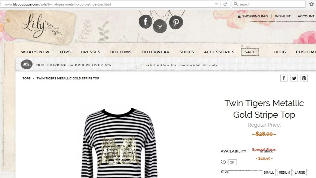 Lily pads boutique coupon code