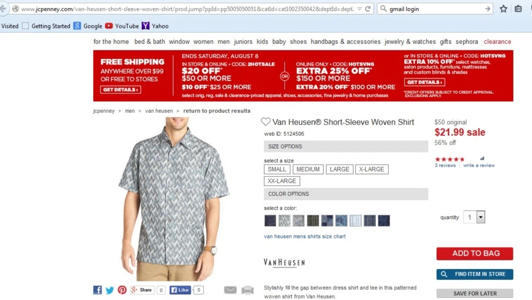 Van heusen discount coupons india