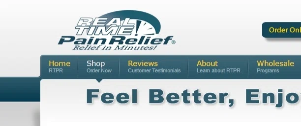 Real time pain relief coupons
