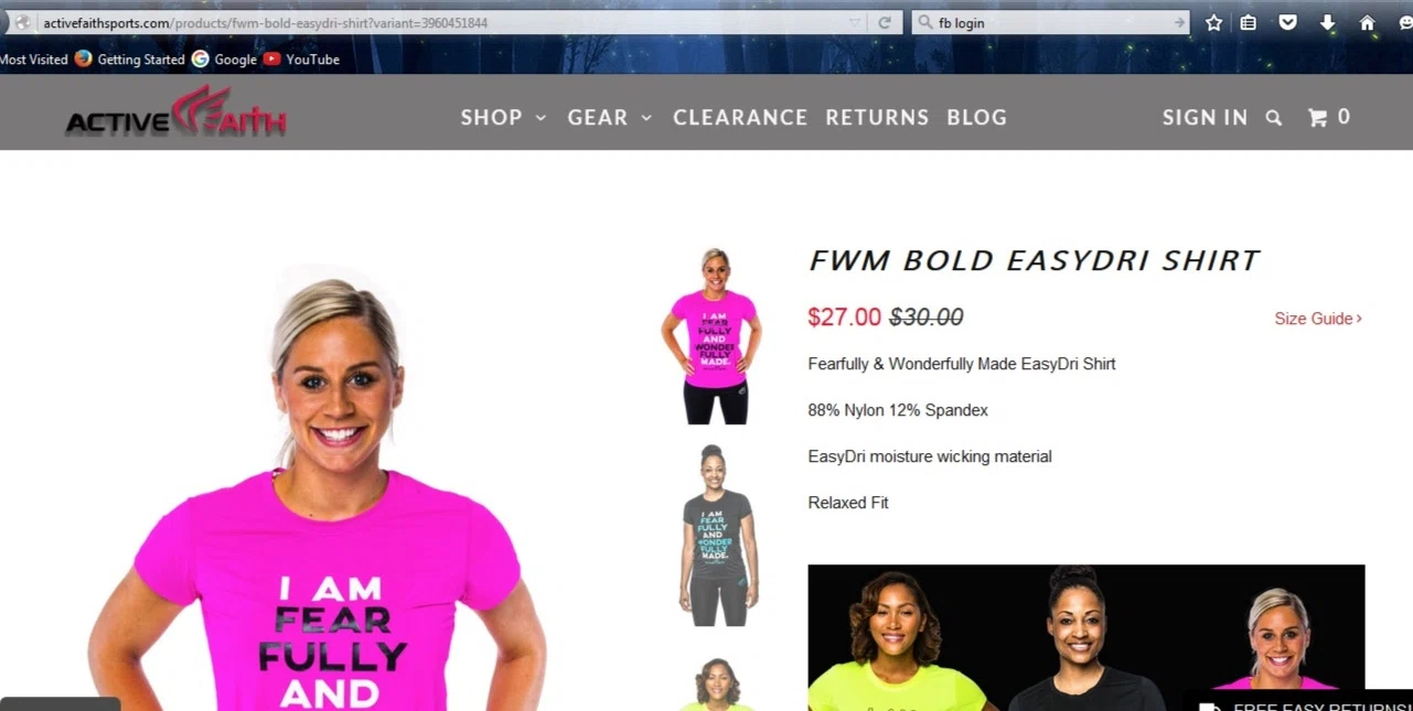 Active faith coupon code