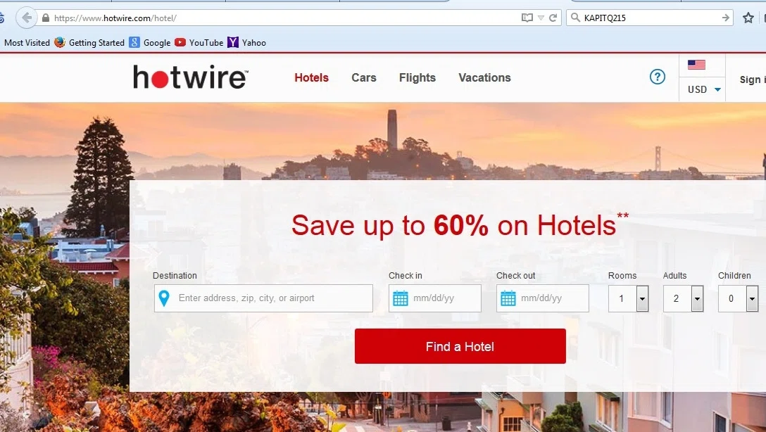(60% Off) Hotwire Coupon Code