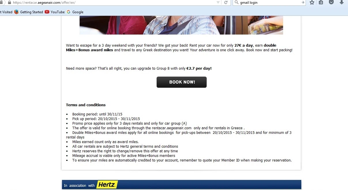 Aegean airlines coupons