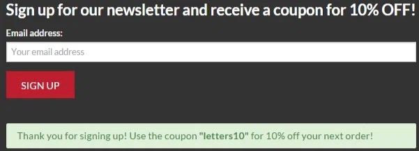Lovepop discount coupon