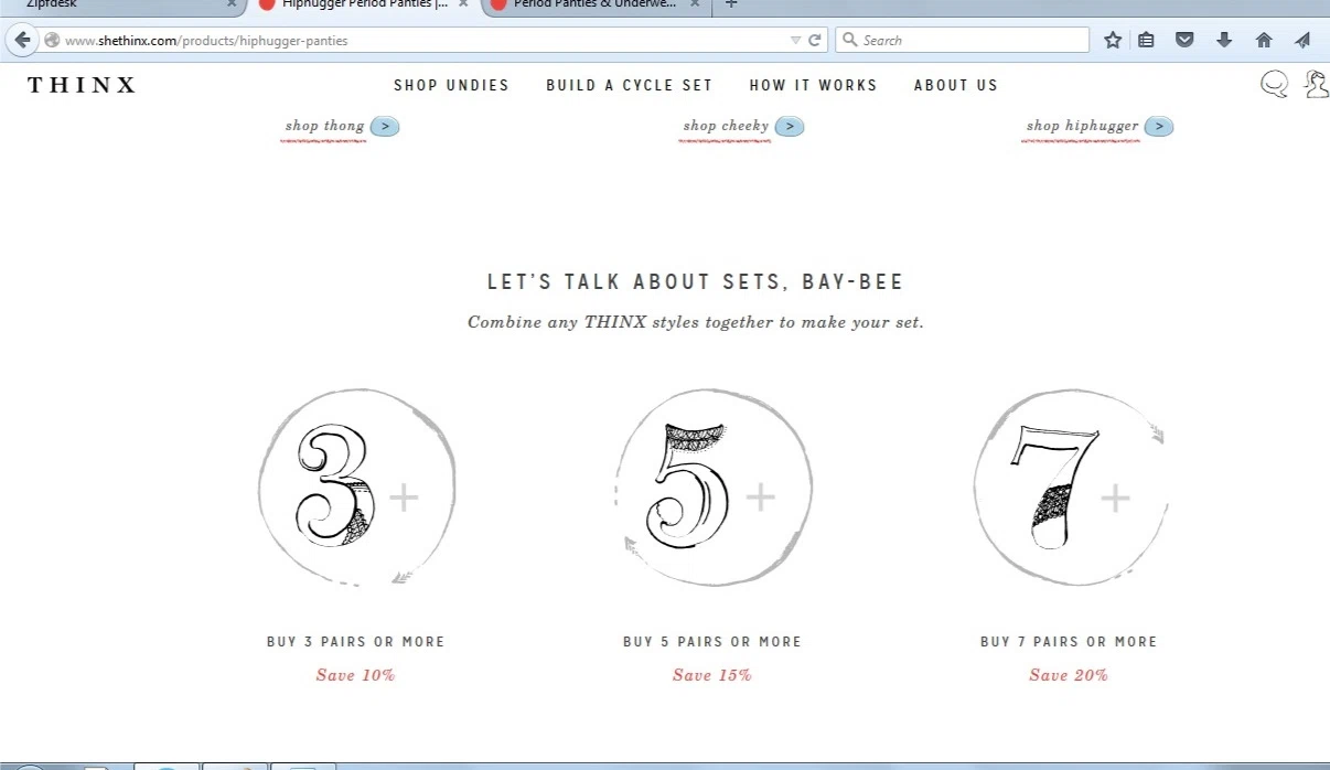 Thinx coupon code